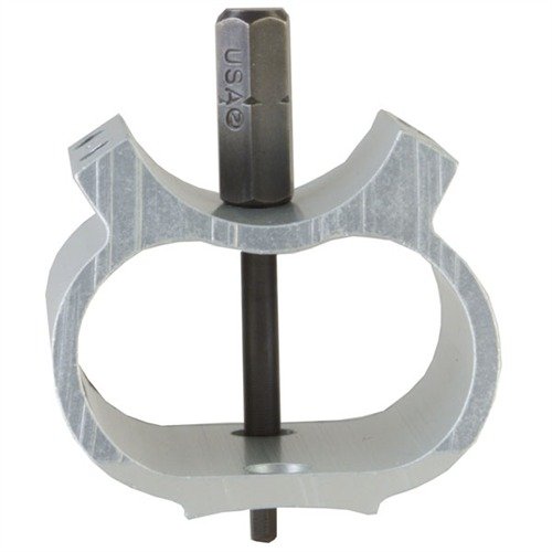 BROWNELLS MAGNA-TIP® See-Thru RING BITS mahdollistavat pitkän muotoilunsa ansiosta kiikarin irrottamatta pääsyn kiinnityssokkeihin tarkasti ja kestävästi.