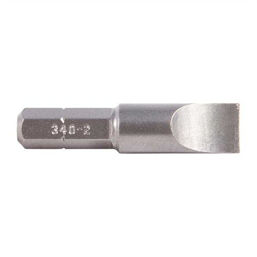 Brownells Magna-Tip Thin-Bit Set sisältää 18 tarkkuusviilattua, kestävästä teräksestä valmistettua ohutta bittisarjaa, jotka sopivat kapeisiin ruuvireikiin.