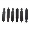 BROWNELLS REAR SIGHT LONG DOUBLE STEP ELEVATORS BLACK 6 PACK