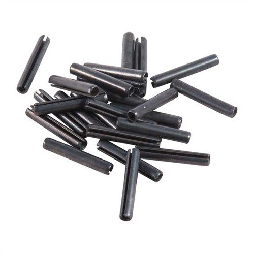 BLACK ROLL PIN KIT tarjoaa kattavan valikoiman mustasta teräksestä valmistettuja roll pin -pultteja, jotka sopivat erinomaisesti aseisiin ja muihin työtehtäviin.