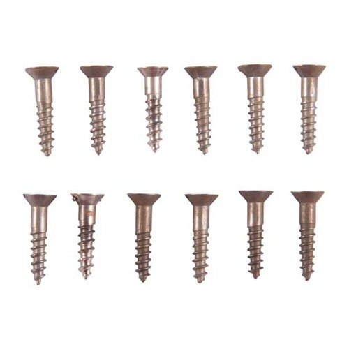 Unplated steel flat head wood screw kit, jossa 12 kpl eri kokoja. Helppo käsitellä, ei pinnoitetta, joka pitää hioa pois. Yhdistyy standardeihin countersinkeihin.