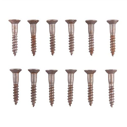 Unplated steel flat head wood screw kit, jossa 12 kpl eri kokoja. Helppo käsitellä, ei tarvitse hioa pinnoitteita pois. Yhdysvaltalainen laatu.