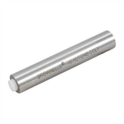 .45 Auto/45 Colt Revolver Range Rodit varmistavat, että piippu ja sylinteri ovat täydellisessä linjassa, mikä parantaa tarkkuutta ja helpottaa ammattimaisia tarkastuksia.