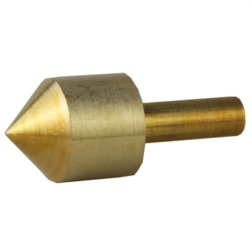 45° BRASS MUZZLE LAP parantaa tarkkuutta ja viimeistelee terävät reunat. Käytä yhdessä Silicon Carbide -hiomapastan kanssa sähköporassa.