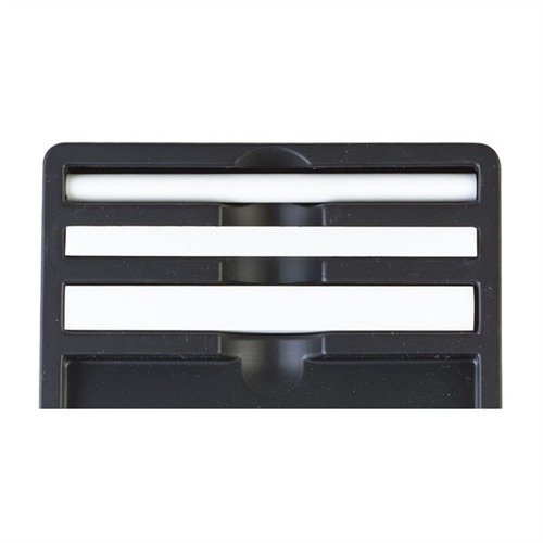 GUNSMITH'S PREMIUM CERAMIC STONE FILE SET tarjoaa tarkat, kestävältä pinnalta leikkaavat keraamiset kivet, jotka takaavat erinomaisen laatuun laukaisimien ja vetokohteiden työstössä.