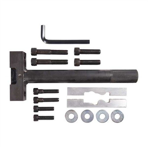 RUGER® ACTION WRENCH suojaa herkkiä single action -runkoja ja estää kalliit vauriot. Mukana vaihdettavat alumiinipäät Blackhawk, Super Blackhawk ja Vaquero -malleille.