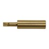 .38-40 Muzzle Brass Pilot pitää Facing- ja Chamfering-leikkurit tarkasti keskitettyinä, kestävä ja pitkäikäinen teräksinen rakenne.
