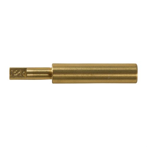 .32 Muzzle Brass Pilot pitää Facing- ja Chamfering-leikkurit tarkasti keskitettyinä. Kestävä teräs takaa pitkäikäisen käytön.