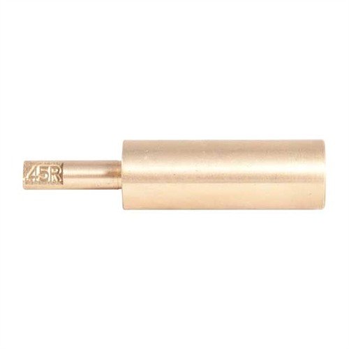.45 Muzzle Brass Pilot pitää Facing- ja Chamfering-kutterit tarkasti keskiössä, kestävä messinki takaa pitkäikäisen käytön.