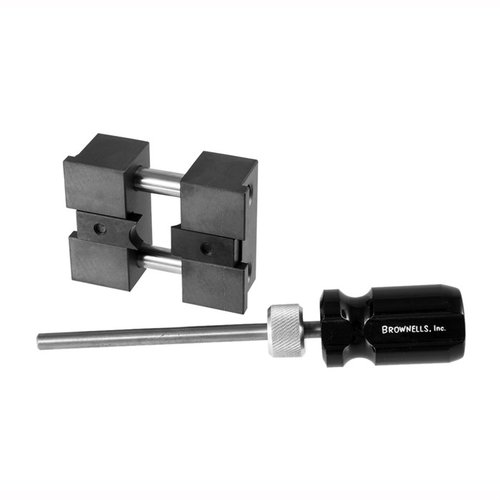 Brownells Single Action Gas Ring Stretcher parantaa revolverin tarkkuutta ja toimintaa, korjaa sylinterin kulumista ja vähentää liiallista pään tilaa.