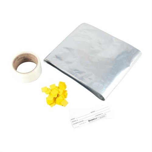 TRIPLE TOUGH RUST-BLOX STORAGE KIT suojaa aseesi ruosteelta ja korroosiolta pitkällä aikavälillä kestävässä, kosteudelta suojaavassa säilytyspussissa.