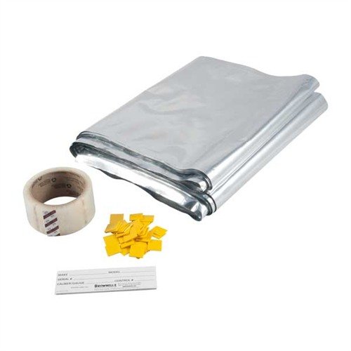 TRIPLE TOUGH RUST-BLOX STORAGE KIT suojaa aseesi ruosteelta ja korroosiolta pitkällä aikavälillä, jopa 300 kuutio tuumaa tiivistä tilaa per 