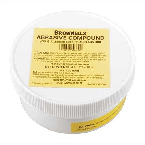 SILICON CARBIDE ABRASIVE COMPOUND #400 GRIT on paras hionta-aine teräkselle, joka kestää kovaa sovittamista ja tarjoaa pitkäkestoista voitelua.