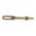 BROWNELLS CLEANING ROD LOOP, BRASS, .38-.45 CALIBER, 8-32M