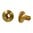 BROWNELLS LATIGO BRASS CHICAGO SCREWS, 2 PACK