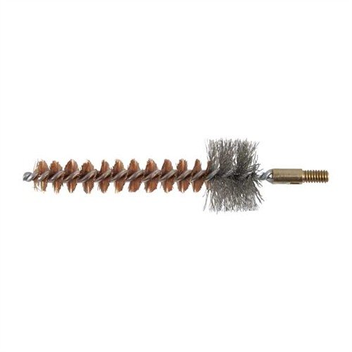 Alkuperäiset Mil Spec Chamber Brushes M16:lle ja AR-15:lle, joissa on kestävä messinkiharja ja ruostumattomasta teräksestä valmistettu tuppi lukituslukoille.