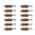 BROWNELLS DOUBLE-TUFF BRONZE SHOTGUN BRUSH 16 GAUGE 12 PACK