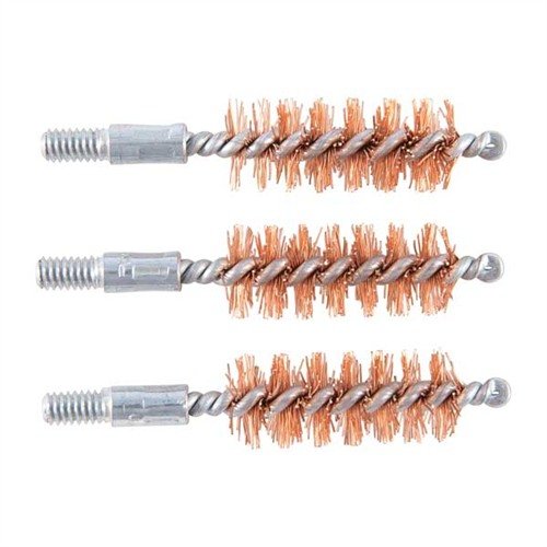 DOUBLE-TUFF™ Bore Brush - Extra-paksut fosforipronssiharjakset poistavat tehokkaasti vaikeat karstat aseista, naarmuttamatta piippuja.