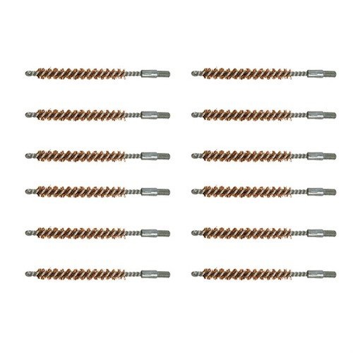 DOUBLE-TUFF™ Bore Brush - paksut fosforipronssiharjakset poistavat tehokkaasti vaikeat karbonaatti- ja lyijyjäämät ilman naarmuja.