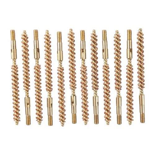 Brownellsin Special Line Brass Core Rifle Bore Brush takaa naarmuttoman puhdistuksen ja pitkäikäiset fosforipronssiset harjakset tehokkaaseen puhdistukseen.