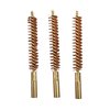 BROWNELLS SPECIAL LINE DEWEY BRUSH, BRONZE, .38 CALIBER RIFLE, 3 PACK