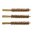Unohda sovitinongelmat! 🧹 BROWNELLS 416 Caliber Special Line Dewey Rifle Brush 3 Pack tarjoaa parhaan puhdistuksen fosforipronssi-harjaksilla. Hanki omasi nyt! 🔫