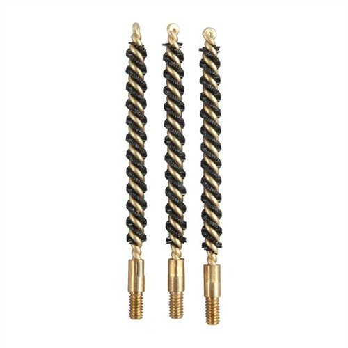 Tehokas HEAVY WEIGHT NYLON RIMFIRE RIFLE BORE BRUSH puhdistaa tiukasti karkaantuneet jäännökset turvallisesti, ei vaurioita riflingia tai smoothbore-pintoja.