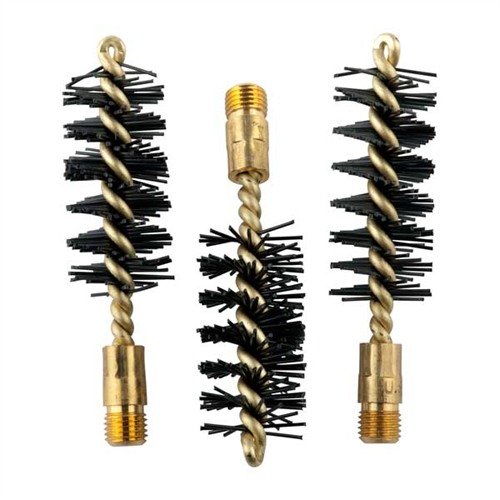 Tehokas HEAVY WEIGHT nylon bore brush puhdistaa helposti sitkeitä jäämiä. Kestävä messinkivarsi estää naarmut ja bristle on turvallinen kaikille pinnoille.
