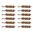 Pitkäikäinen SHOTGUN CHAMBER BRUSH BROWNELLS 20 GAUGE pronssiharja kestää korroosiota. Sopii 5/16"-27 kierteisiin. 12 pakkauksessa. Tutustu nyt! 🛠️🔫