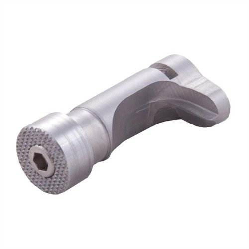 1911 OVERSIZED MAGAZINE RELEASE tarjoaa nopeammat lippaiden vaihdot 40 lpi tarkkuusuralla, kestävä rakenne ja helppo asennus ilman lisäosia.