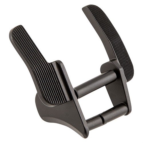 Ed Brownin Machined Ambidextrous Wide Match Thumb Safety tarjoaa suuren painikkeen nopeaa käyttöä varten, täysin koneistettu ja yhteensopiva kaikkien 1911-runkojen kanssa.