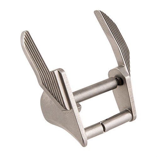 Ed Brownin Machined Ambidextrous Carry Thumb Safety on 1911: ohut profiili, korkea laatu, helppo asentaa ilman otteiden muokkausta, saatavilla blued tai stainless.