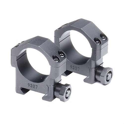 MAXIMIZED SCOPE RINGS, 30mm Medium Aluminum Scope Rings ovat erittäin kestäviä, suunniteltu pitämään raskaat kiikarin tukevasti paikoillaan, jopa kovan rekyylin aikana.
