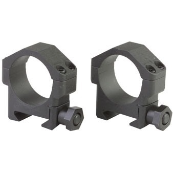 MAXIMIZED SCOPE RINGS ovat kestäviä 30mm teräksisiä kiinnikkeitä, jotka pitävät raskaat kiikarit tukevasti paikoillaan kovissa rekyylissä.