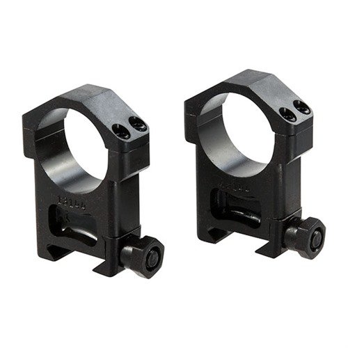 MAXIMIZED SCOPE RINGS, 30MM ULTRA HIGH teräksiset kiinnikkeet tarjoavat erinomaisen vakauden ja kestävät voimakasta rekyyliä, täydellinen AR-15, AR-10 ja SR-25 kiväreille.