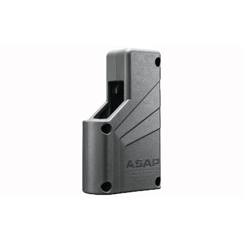 Butler Creek ASAP Universal Single-Stack Magazine Loader helpottaa lataamista 9mm:stä .45 ACP:hen yhdellä liikkeellä, säästäen aikaa ja vaivannäköä.