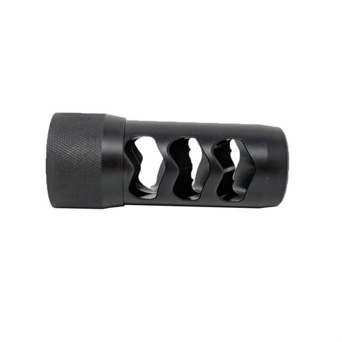 Area 419 Hellfire Muzzle Brake vähentää rekyyliä ja parantaa hallintaa, helppo asentaa itseajautuvalla designilla ja säilyttää tähtäys.
