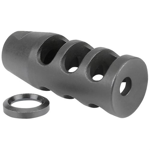 .308 Muzzle Brake vähentää merkittävästi piipun nousua kolmen kamman rakenteensa ansiosta. Valmistettu työteräksestä, 5/8-24 kierteet, elinikäinen takuu.