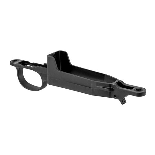 Polymeerinen irrotettava magazinipohja Howa 1500:lle, Weatherby Vanguardille ja muille, kestävä rakenne, lisää latauskapasiteettia ja nopeaa poistamista.