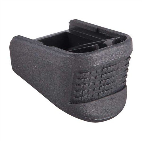 GRIP EXTENSION FOR GLOCK® parantaa tarkkuutta lisäämällä käsivarren hallintaa ja mukavuutta, mahdollistaen paremman laukaisuasennon ja vakauden.