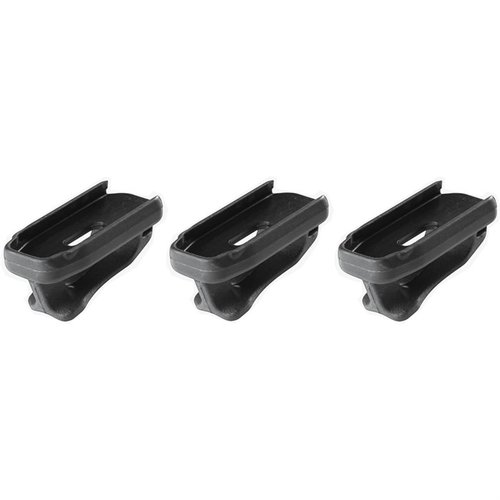 Magpul Ranger Floorplate 3-pack tarjoaa nopean ja turvallisen magvaihdon 20- ja 30-kierroksen PMAGeille, ergonominen muotoilu ja kestävä materiaali.