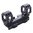 AMERICAN DEFENSE MANUFACTURING 1" 0 MOA SCOPE MOUNT, BLACK
