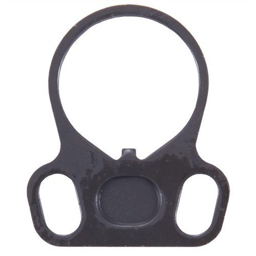 Double Star AR-15/M16 sling adapter end plate tarjoaa kestävästä 1018 teräksestä valmistetun, matalan profiilin kiinnityspisteen yksipisteisille slingille.