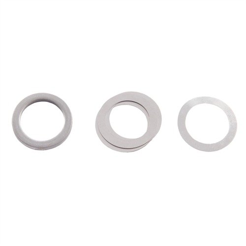 .223 SHIM SET teräksestä takaa tarkkuuden ja oikean kohdistuksen flash hiderille, äänenvaimentimille ja kompensoijille. Sisältää eri kokoisia shimmejä.