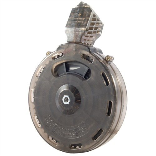 Luotettava 50-laukausta kapasiteetti, joka sopii Ruger 10/22:een. Kestävä polykarbonaatti takaa sujuvan syötön ja helpon puhdistuksen.