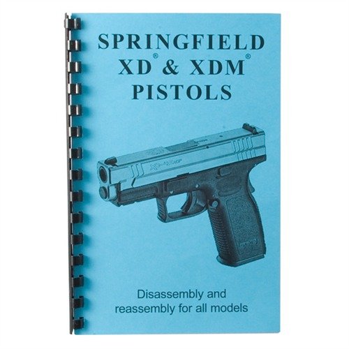 SPRINGFIELD XD & XDM -kokoelmaopas tarjoaa yksityiskohtaiset ohjeet purkamiseen ja kokoamiseen, sisältää osakaavion ja hyödyllisiä vinkkejä.