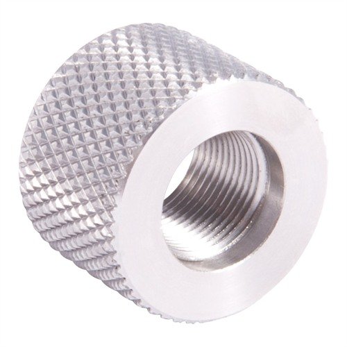 .920 BULL THREAD PROTECTOR 1/2-28 suojaa kiväärisi kierteet ja kruunun vaurioilta, on helppo asentaa ja poistaa, ja se on saatavilla suosituissa kierre- ja halkaisijakokoissa.