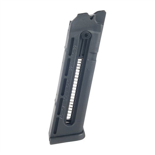 TSG-22 10-ROUND MAGAZINE tarjoaa kestävästä polymeeristä valmistetut lippaat, joissa on viimeisen laukauksen pidike, mahdollistaen enemmän ampumista ja vähemmän lataamista.