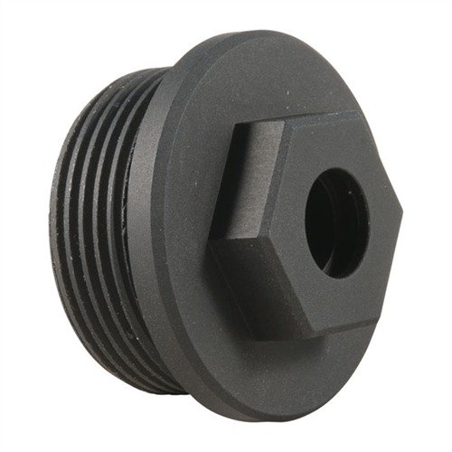 AR-15/M16 22LR PISTOL PLUG tiivistää alareciverin ja sallii pushbutton quick-release sling swivelin käytön ilman muokkauksia. Kestävä alumiini, musta anodisoitu.