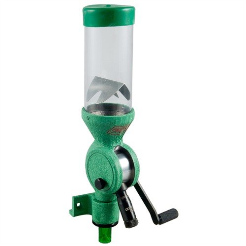 Reddingin Competition 10X Powder Measure tarjoaa tarkkuutta ja kapasiteettia pienille patruunoille, mukana mm. säädettävä mikrometri ja positiivinen mittauskammi lukitus.